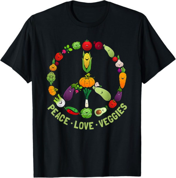Funny Vegetarian Gift Men Women Cool Vegan Veggie Veganism T... - Image 2